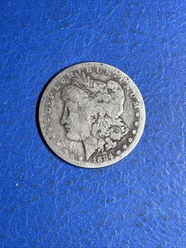 1884-S Morgan Silver Dollar