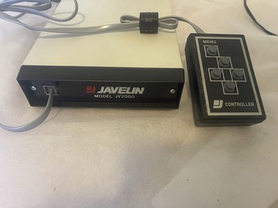 Boeckeler Javelin JV2000 Crosshair Generator JVHAND Remote NO POWER SUPPLY WORKS