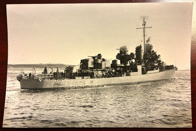 Photo 4x6 USS Fullam DD-474 Navy Naval Ship Fletcher Class Destroyer 1943 (P1)