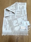 MAX MARA Leisure Schal beige Wolle Leinen