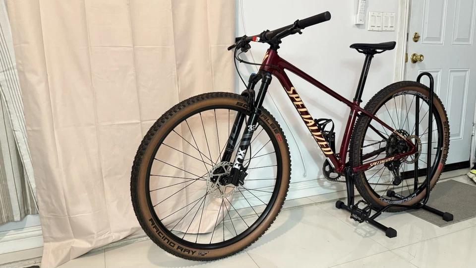 Cincel rígido especializado MTB talla XS color marrón brillante/papaya hielo Foto 3 de 4