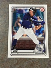 2020 Bowman Draft Zac Veen 1st Bowman 1st Edition  #BD-107 Rookie Rockies (RC)