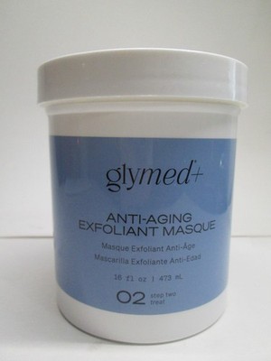 GLYMED PLUS ANTI-AGING EXFOLIANT MASQUE  SALON SIZE  16fl.oz/473ML  NEW