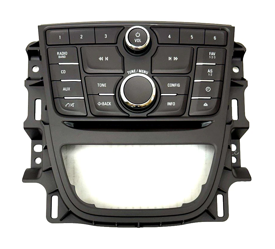 22945167 OEM ACDelco коричневая панель радио и климат-контроля 2012-2017 Buick Verano - Изображение 2 из 4