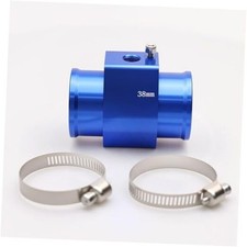 Aluminum Sensor Gauge Radiator Hose Adapter, Universal Water 38MM BLUE
