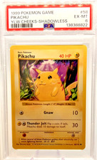 Pikachu 058/102 Base Set (Shadowless) Regular for sale online | eBay