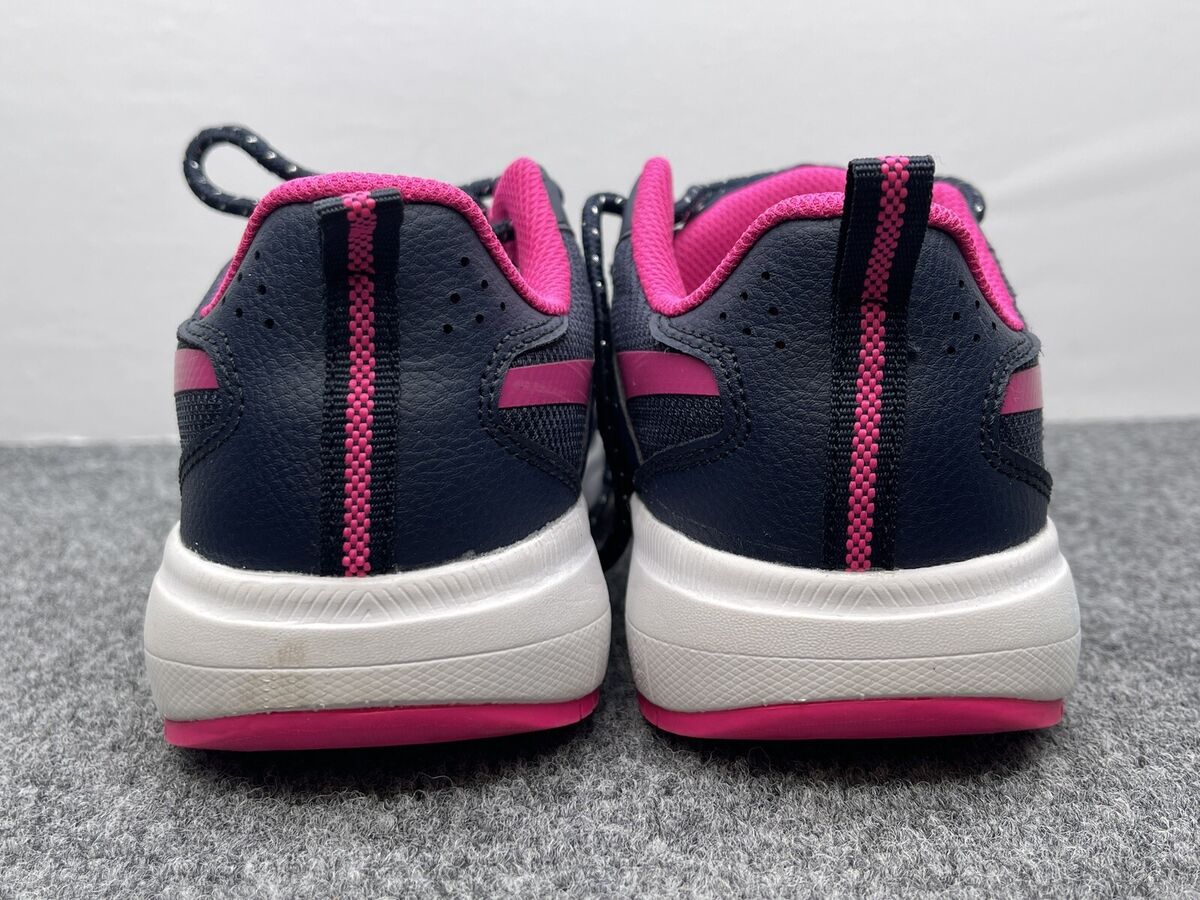 Reebok Durable XT Shoes youth Sz 5 core black atomic pink ftwr white