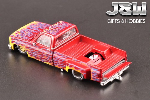 Kaido House x Mini GT Chevy Silverado Dually On Fire V1 KHMG127 1/64 - Picture 8 of 8