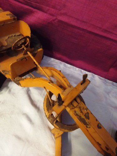 ADAMS MOTOR GRADER NO.512 DIESEL PRESSED STEEL TOY. CHARLES WM DOEPKE MODEL TOYS - Picture 8 of 10