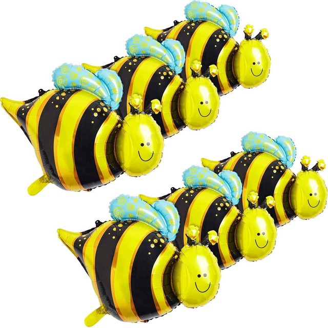 Bee Balloon Foil HUGE BUMBLE BEE Bugs & Insects Balloons 3 Pack eBay