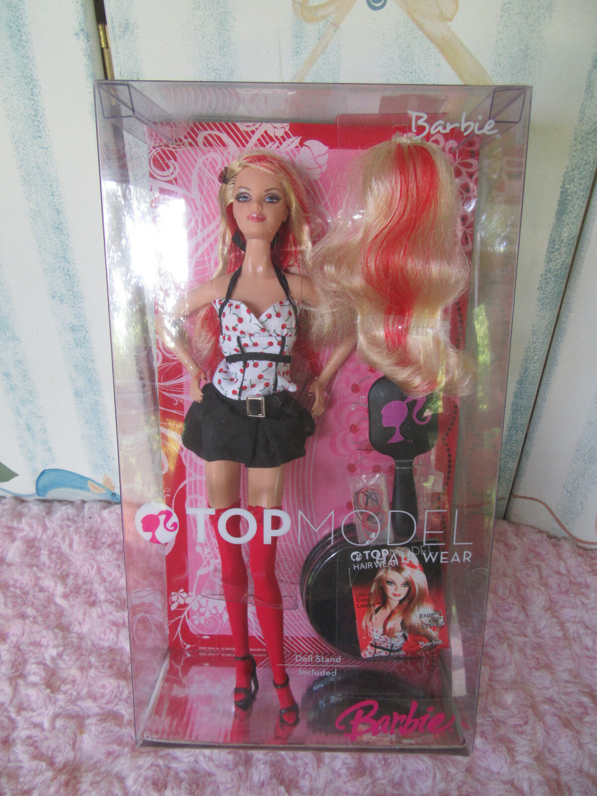 barbie top model hair wear