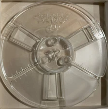 Sony 5" Empty Tape Reel, 3 Window Clear, New Box + Bag