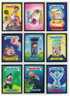 2013 GARBAGE PAIL KIDS BRAND NEW SERIES 3 BNS3 GPK BLACK BORDER 132-CARD SET