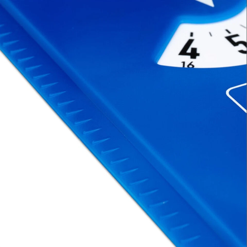 Parkscheibe Parkuhr mit Eiskratzer, Gummilippe und 3x Einkaufswagenchip - Bild 3 von 4