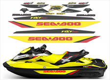 SEADOO RXT X 260 2015 Graphics / Decal / Sticker Kit Yellow