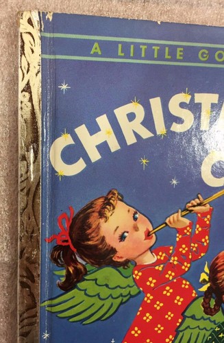 Vintage 1946 Little Golden Book CHRISTMAS CAROLS Simon and Schuster NY - Picture 7 of 7