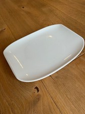 Villeroy und Boch Urban Nature Teller groß, weiß, gebraucht, 36x27,5 cm