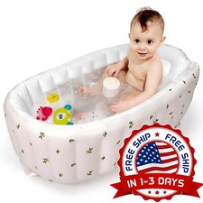 Ba era inflable para beb s con bomba de aire incorporada Cloruro de polivinilo