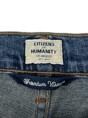 Citizens Of Humanity Flare 27 Jeans In Rip It Up Premium Vintage 28X30 (actual) - Picture 9 of 13