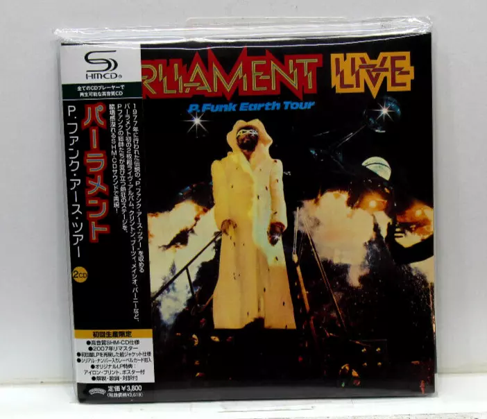 PARLIAMENT Live: P.Funk Earth Tour JAPAN CD UICY-94286/7 OBI s9229 (61730)