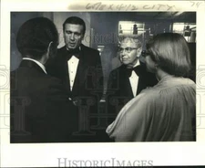 1978 Press Photo Marty Miler & Lysle Aschaffenburg at New Orleans Fundraiser