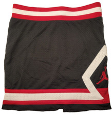 Nike Air Jordan Athletic Skirt Girl's Black 455894-023 Size Small 8-10 Yrs Old