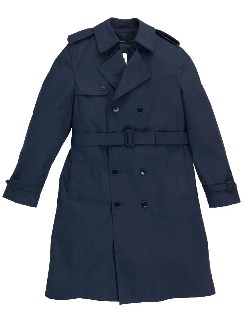 Sólido gabardina American Apparel abrigos, chaquetas y chalecos para hombres