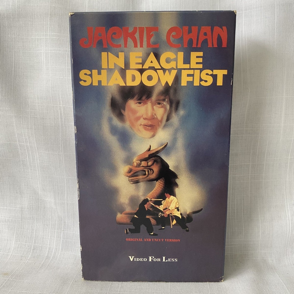 In Eagle Shadow Fist (VHS, 1985) Jackie Chan Martial Arts VG