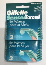 6 Gillette Sensor Excel for Women Cartridges ...