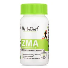 ZMA Dietary Supplement Capsules Zinc Magnesium B6 Energy Muscle Recovery USA