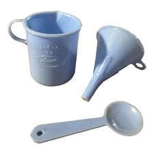 Amsco Doll E Toys Funnel Measuring Cup And Spoon Vintage