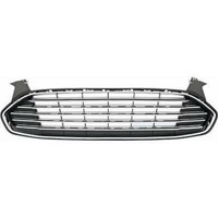 KüHlergrill Passend FüR Mondeo Baujahr 14-02.19 Schwarz/Chrom
