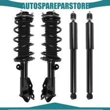 For 2012 Honda Civic Quick Front Rear Complete Shocks Struts Coil Spring Mounts