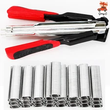 Hog Ring Pliers Kit 2500* C Clips Household Hand Tools For Seat Cover Upholstery