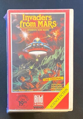 Invaders from Mars FSK16 78Min. 1991 VHS