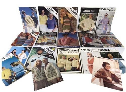 Vintage crochet patterns X 18