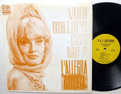 L' ALLEGRA BRIGATA Di BARIMAR Vuoi Ballare Con Me? LP Vol. 2 Italy Pop VG++