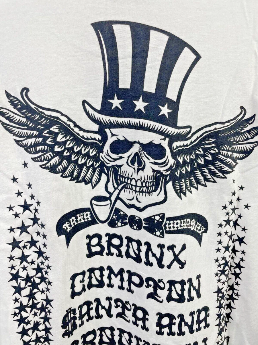 stussy taka hayashi world tour 2006 tee t shirt white XL