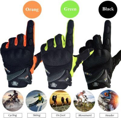 Motorcycle Gloves Men Racing Gant Motor Riding Breathable Summer Full Finger AU