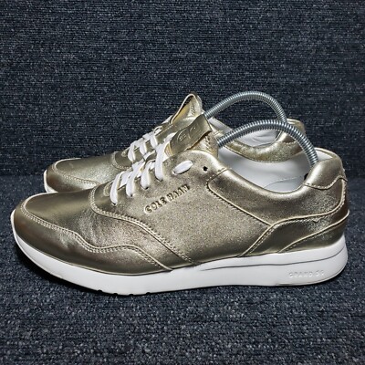 Cole Haan Grandpro Runner Womens 10 B Rose Gold Metallic Shoes