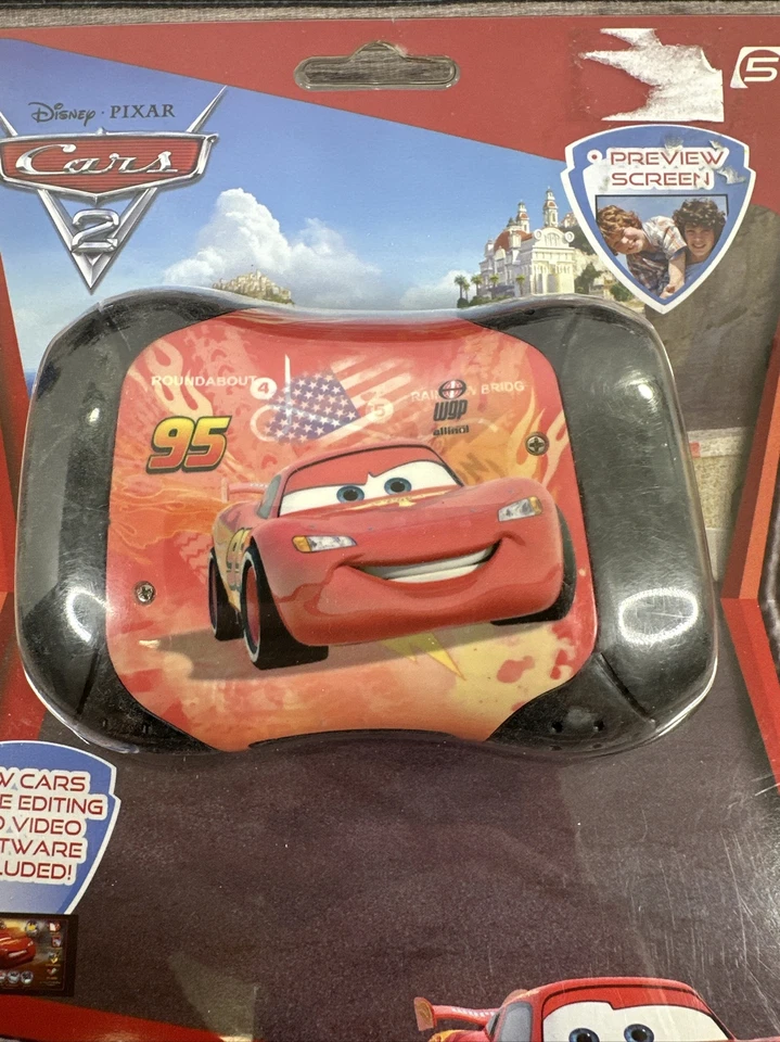 迪士尼皮克斯汽车数码摄像机带 1.5 预览屏幕视频软件全新 — 第 4/4 张图片