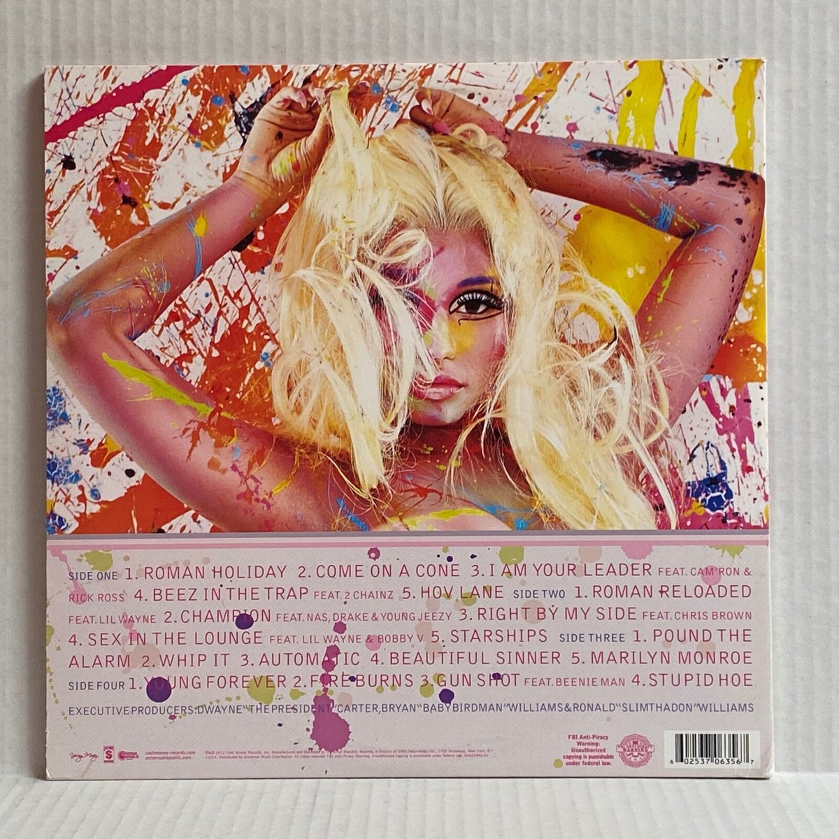 米2discs LP Nicki Minaj Pink Friday: Roman Reloaded B001699001 Cash Money Records, Universal Republic Records /00520 Nicki Minaj - Pink Friday, Roman Reloaded - Amazon.com Music