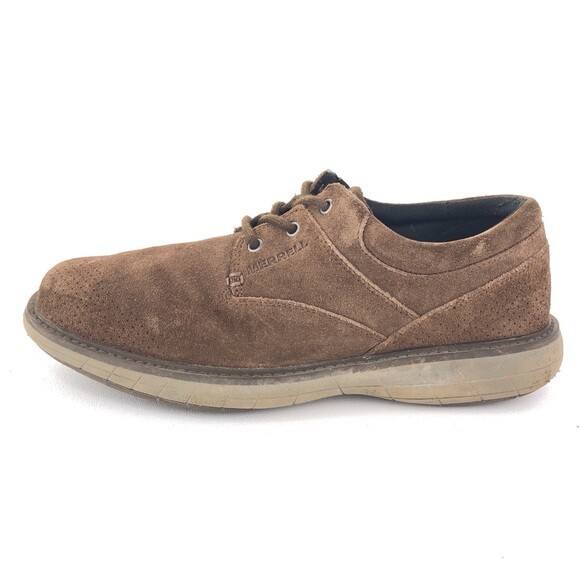Merrell World Vue Lace-Up Oxfords Mens Size 9 EUR 43 Brown  display picture 1