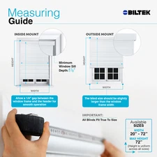 Cordless Zebra Roller Blinds Shades Sheer or Privacy - White, 20" to 72"W x 72"H