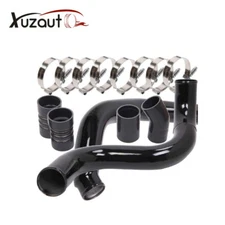  Intercooler Pipe & Boot Kit for 2003-2007 Ford 6.0L Powerstroke Diesel Black