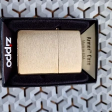 168 Zippo  Brass Finnish Armor Heavy  Zippo  11057