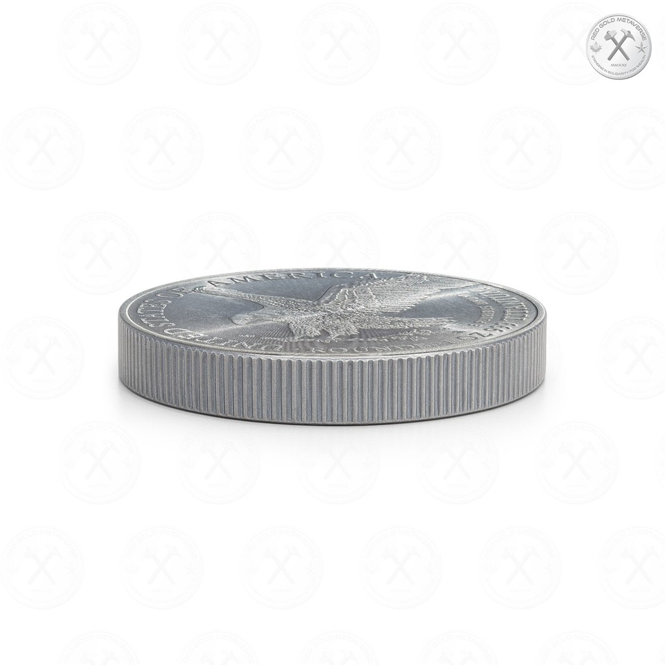 Medalla De Titanio Puro 1 Troy Oz (0.999) – Diseño Del Elemento Químico Ti, Ideal Para Coleccionistas Y Regalos