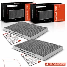 A-Premium 2x Front Activated Carbon Cabin Air Filter for Tesla Model S 5/16-23