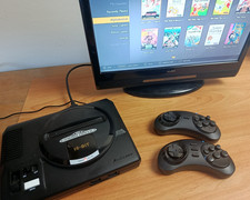 AT Games SEGA Mega Drive Flashback HD With SD Card Slot (2018) Model Megadrive
