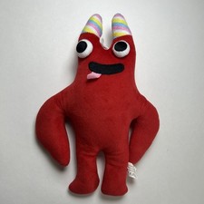 Garten Of BanBan Plush Red Stuffed Animal 10 Inches Tall Striped Horns